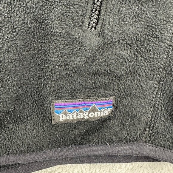 Patagonia Synchilla Men's Size Medium Black Vest Jacket Style Number 11408 - Picture 14 of 14